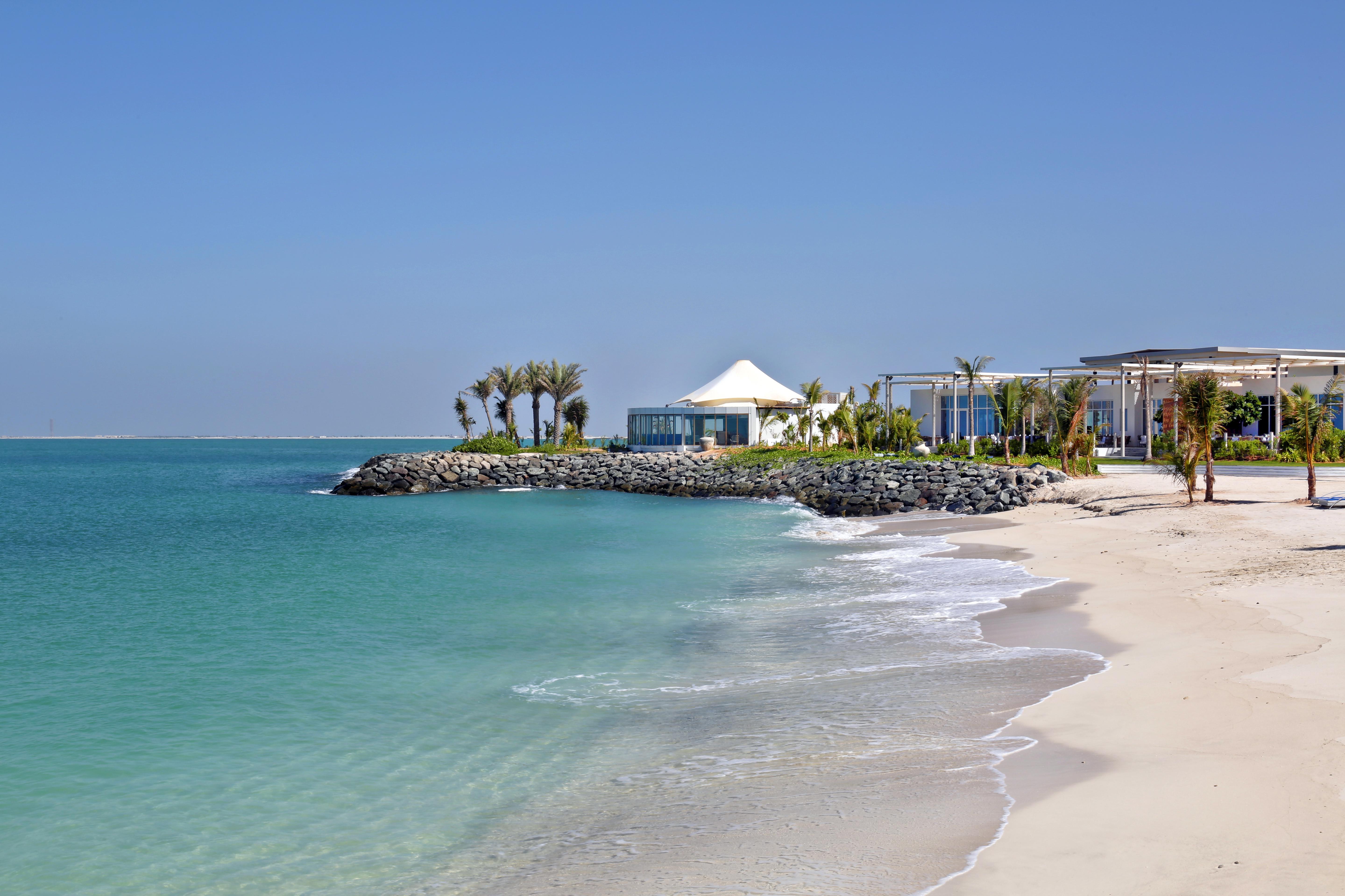 מלון אבו דאבי Nurai Island, Saadiyat מראה חיצוני תמונה Beach at Jumeirah Beach Club