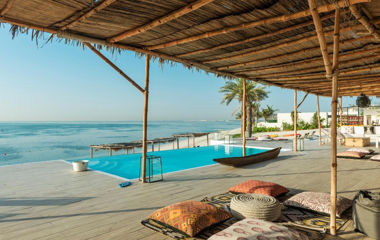 מלון אבו דאבי Nurai Island, Saadiyat מראה חיצוני תמונה The beach at the Chedi Muscat